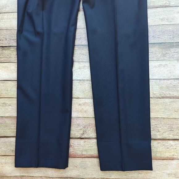 SHIPS Dress Pants Black Size 44 / US Small / Waist 30 - Picture 7 of 10